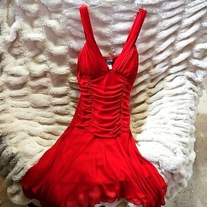 Red Dress- Having Garage Sale This Weekend- MUST GO!